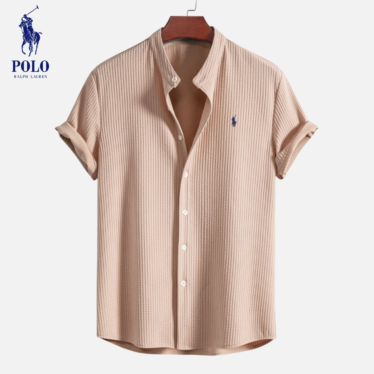 Chemise à col Polo Luxee