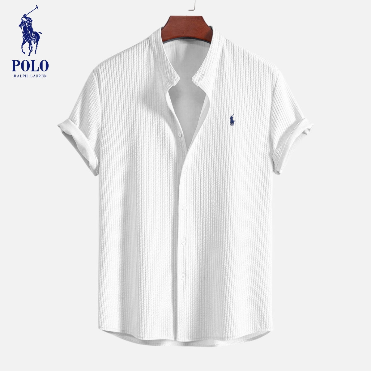Chemise à col Polo Luxee