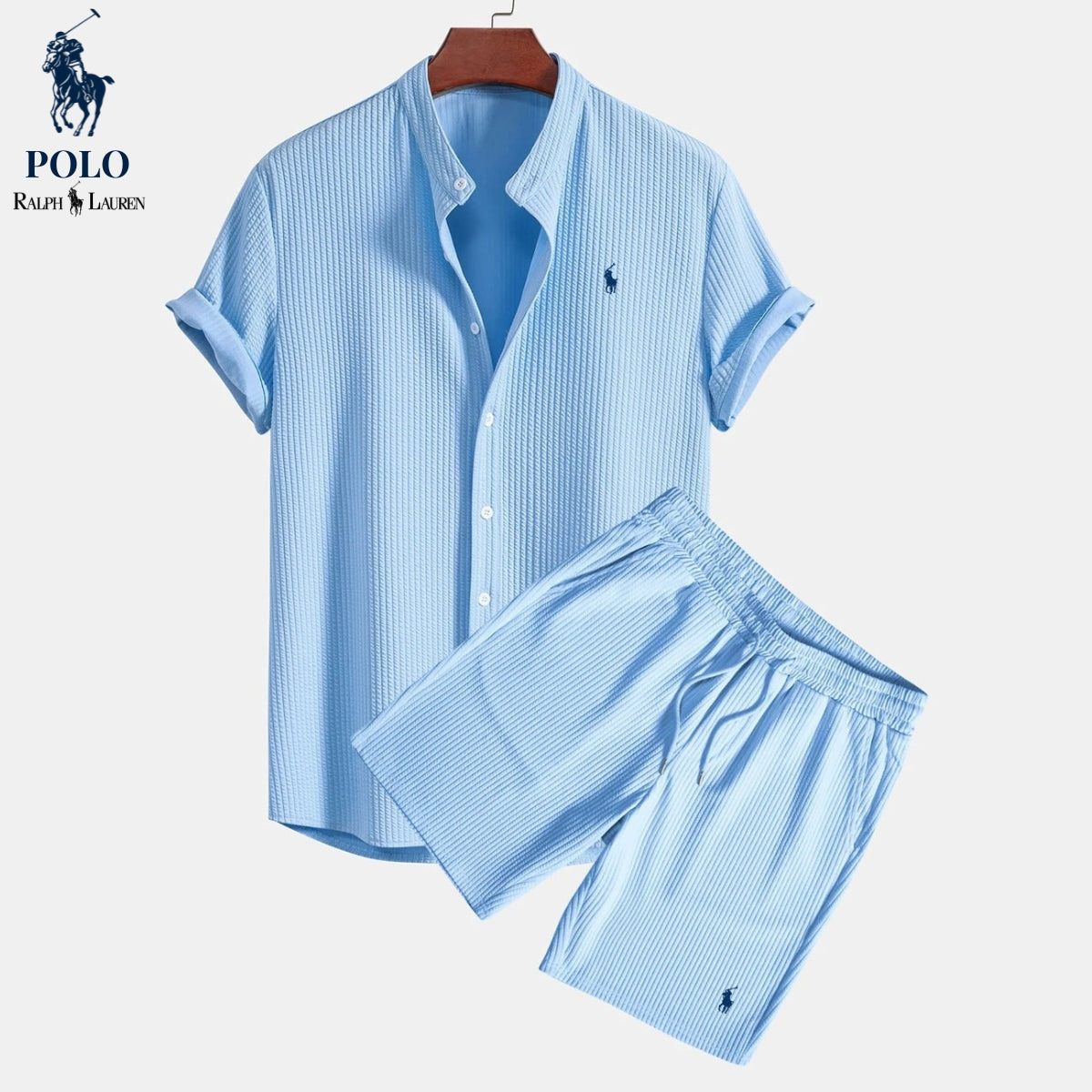 Luxee Polo Shirt and Shorts Set