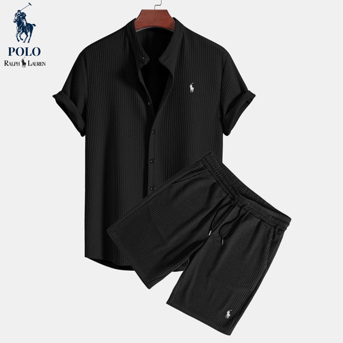 Luxee Polo Shirt and Shorts Set