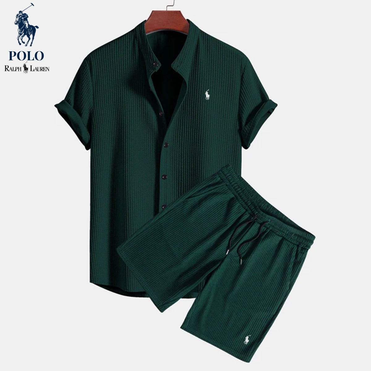 Luxee Polo Shirt and Shorts Set