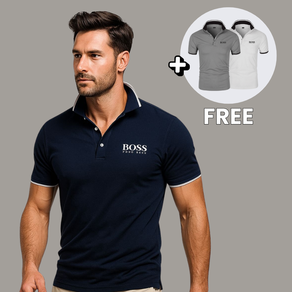 Kit Luxury Polo Collar Shirt (Buy 1, Get 3 free)