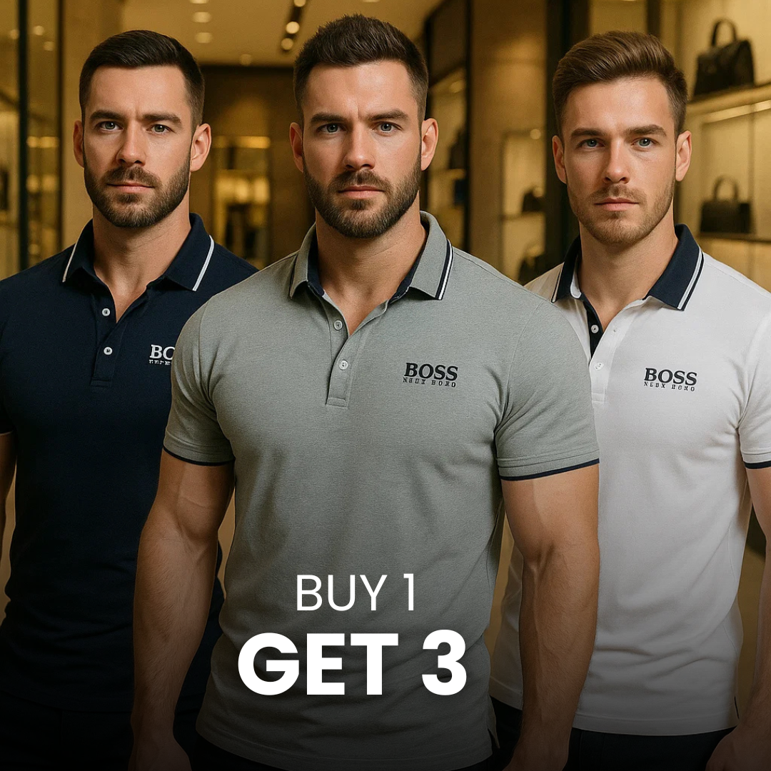 Kit Luxury Polo Collar Shirt (Buy 1, Get 3 free)