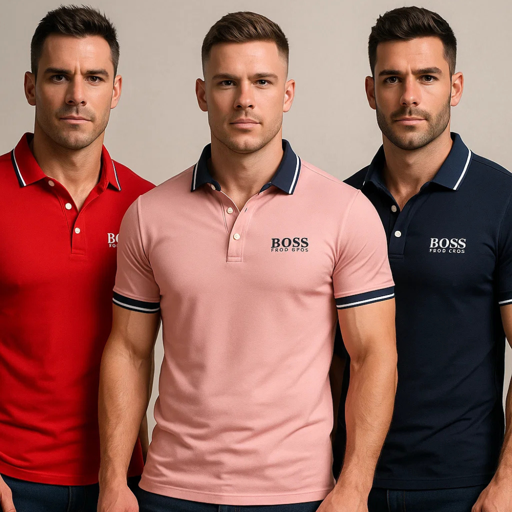 Kit Luxury Polo Collar Shirt (Buy 1, Get 3 free)