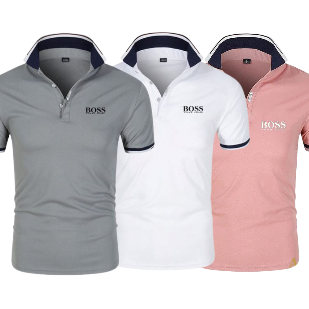 Kit Luxury Polo Collar Shirt (Buy 1, Get 3 free)
